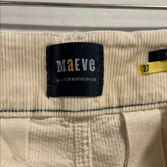 Anthropologie The Colette Corduroy Crop Wide-Leg Pants by Maeve 27 - Picture 5 of 16